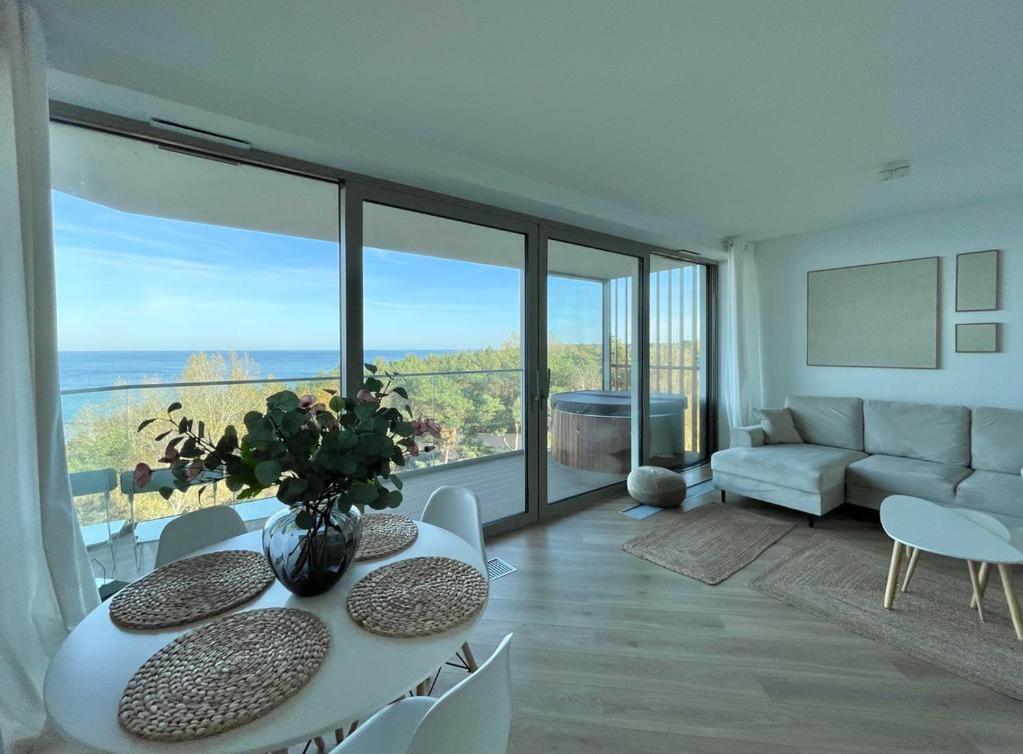 Pinea Apartments Pobierowo Z Niesamowitym Widokiem Na Morze Oraz Jacuzzi W Wybranych Apartamentach Exterior foto